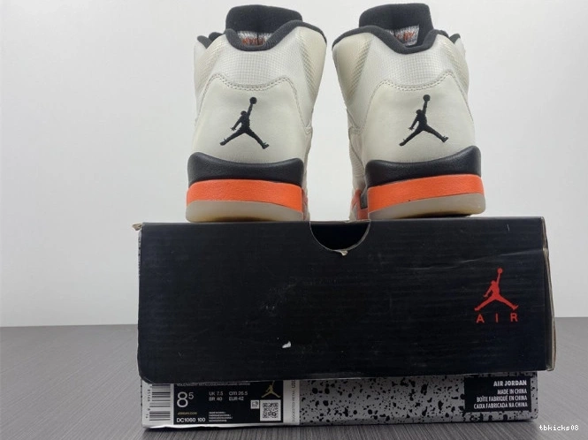 Reps TBkick 5 Total Retro Jordan DC1060-100 Orange 0810